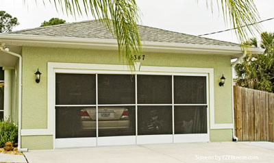 EzeBreeze garage screen windows