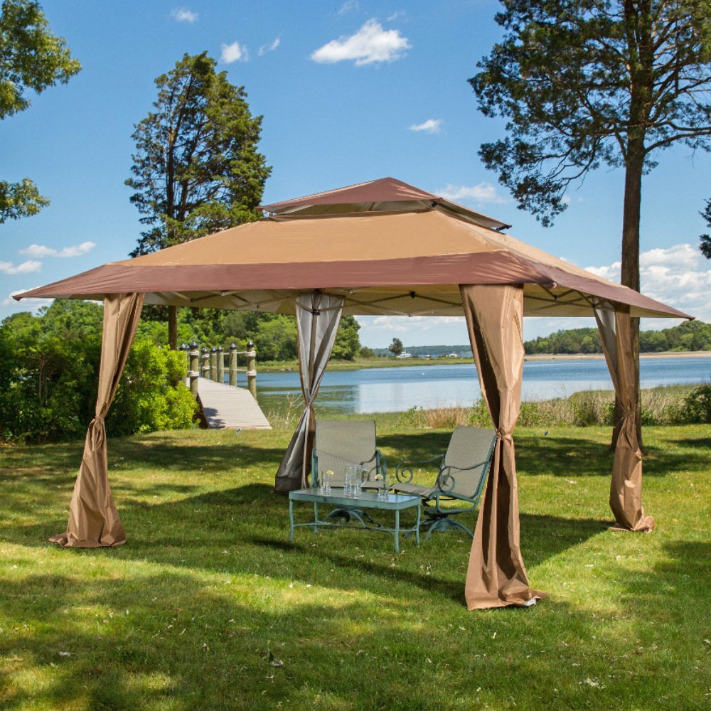 Make yourself a covered porch with this wonderful canopy from amazon