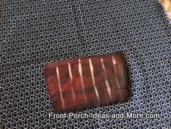 beginning of daisy painting