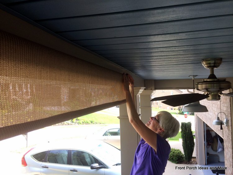 Roll Up Porch Shades for Comfort and Privacy