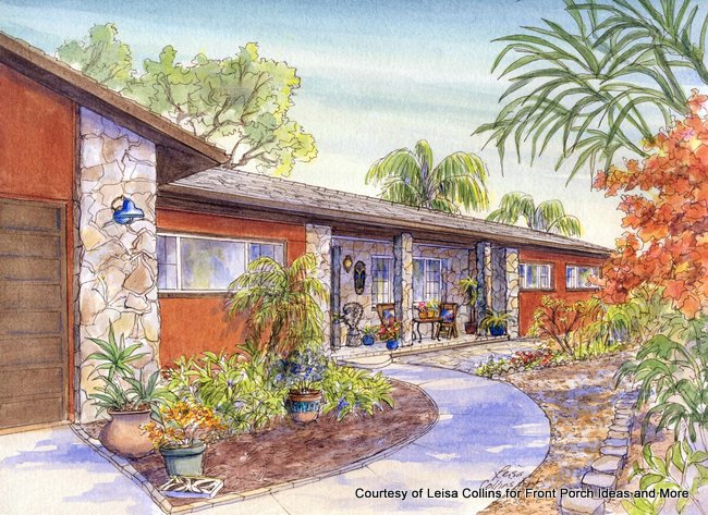 Leisa Collins beautiful Florida porch