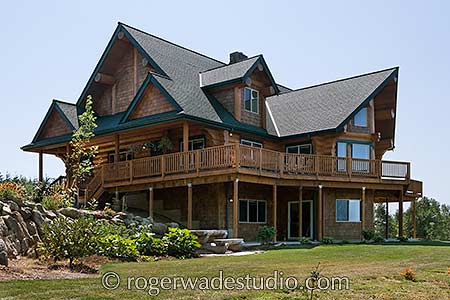 Magnificent Log Home