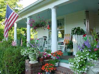 Porch at Prospect Hill B&B