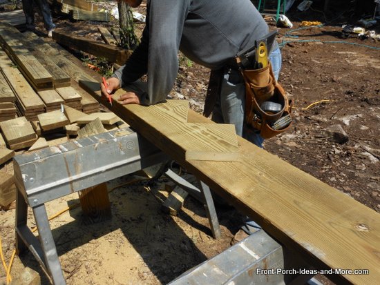 using stringer as template for other stringers