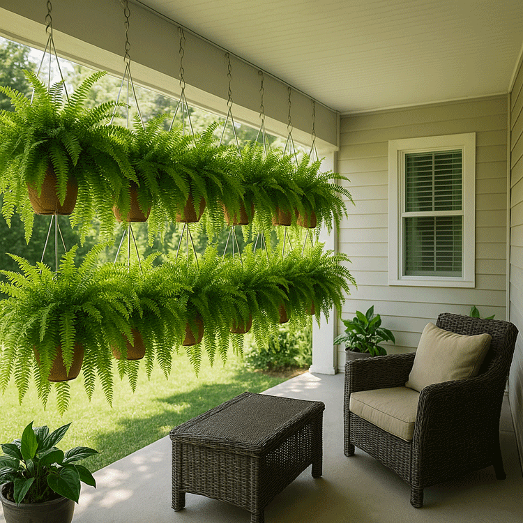 front porch with gable roof addition to mobile home
