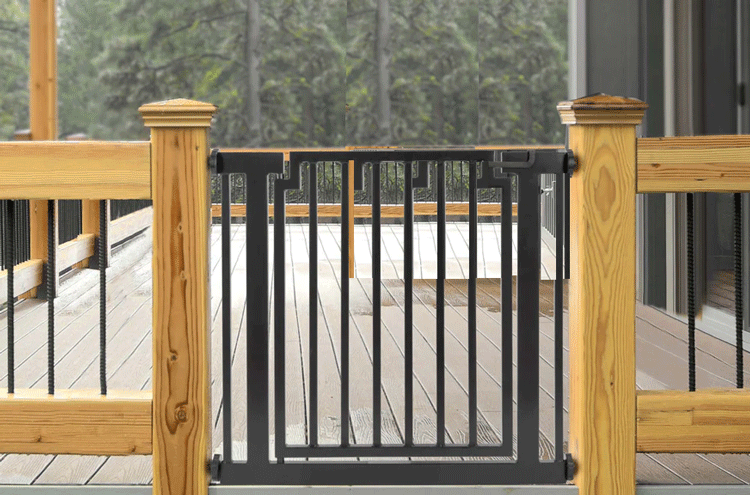 Front Porch Rolling Gate