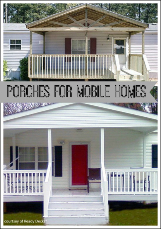 Porch designs for mobile homes by Ready Decks ®