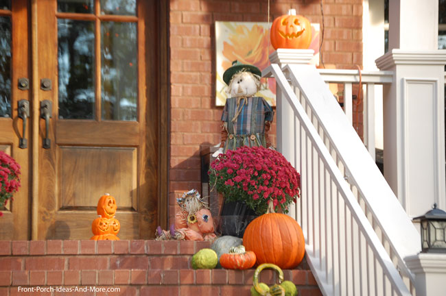 fun fall porch decorations