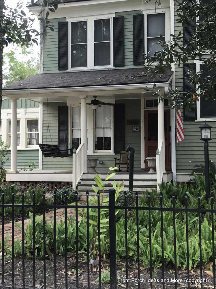 Enchanting St. Augustine home with rocking chair front porch