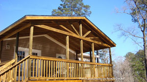 open gable porch on mobile home