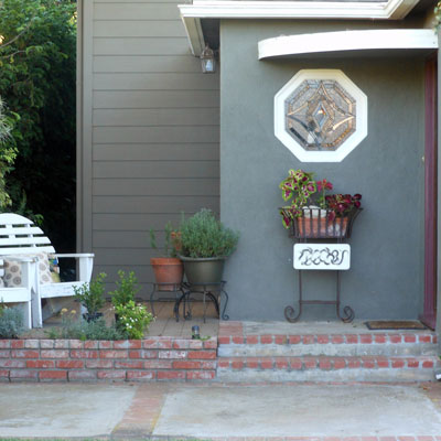 spacious patio addition to extend front porch
