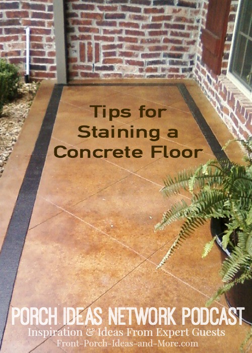 Staining Concrete Floors Concrete Stain Sealer Etching Concrete