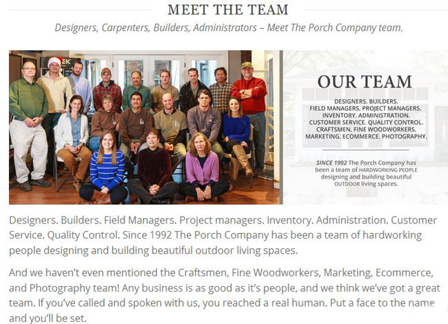 The Porch Company Bio
