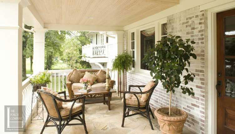 aesthetically pleasing summer porch furniture courtesy of The Porch Company