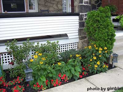 inexpensive porch skirting ideas