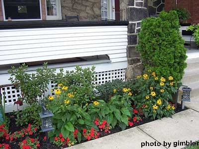 Porch skirting for extra curb appeal