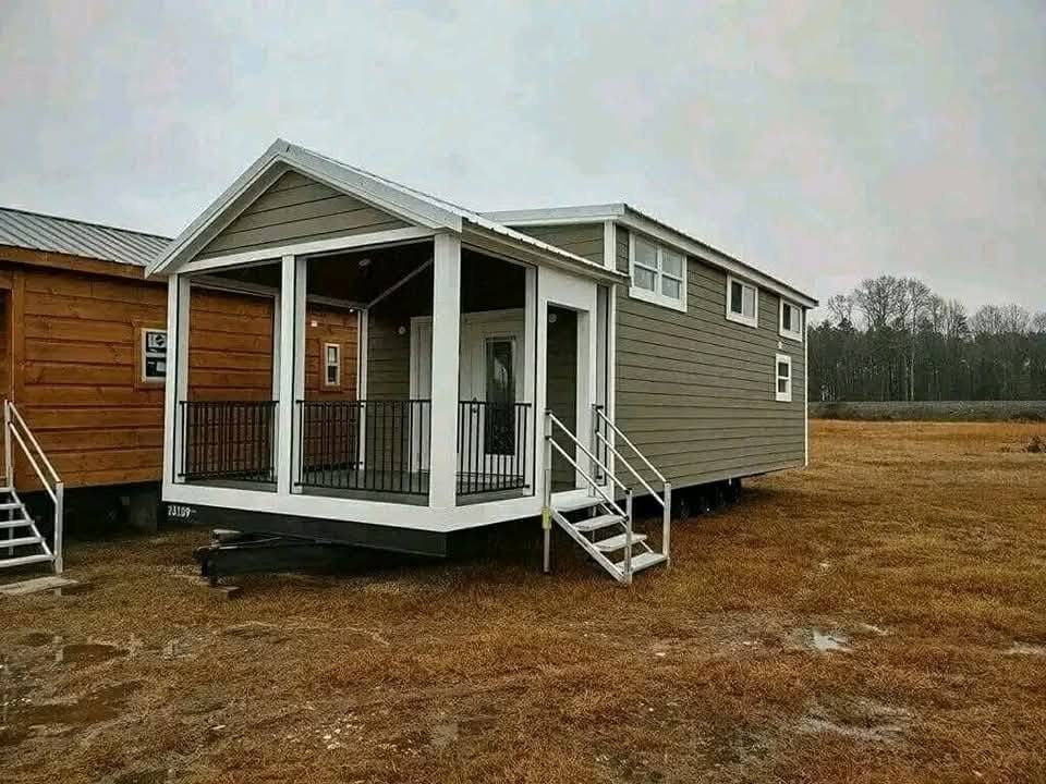 prefab mobile home entry porch