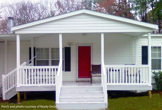 Porch Designs For Mobile Homes Photos