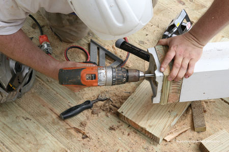 reusing front porch column