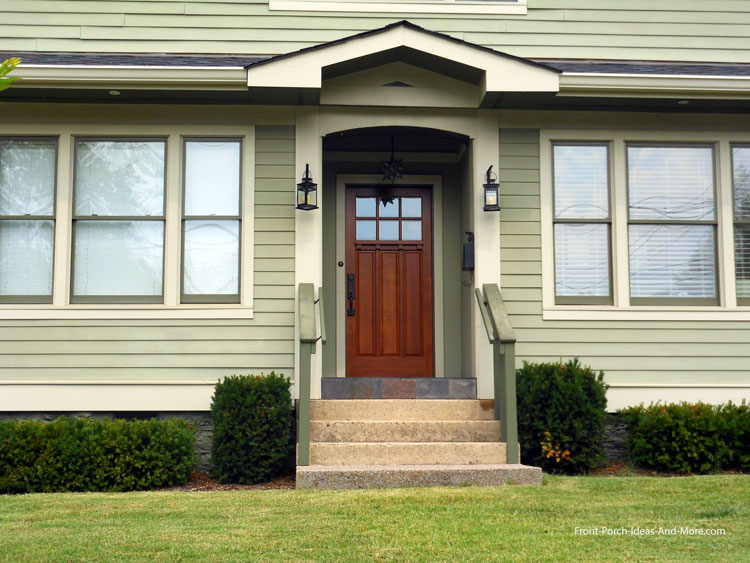 roof extension door overhang