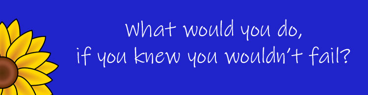 SBI - what would you do if you knew you wouldn't fail?