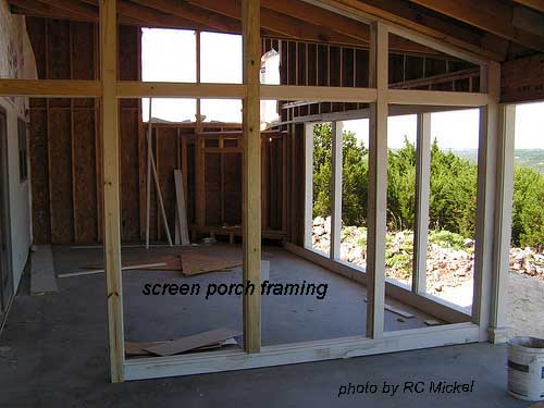 Build a Porch Part 2 | Build a Screened Porch | Front ...