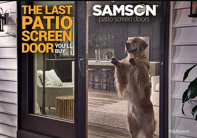 This Sliding Patio Screen Door With Dog Door Will Save You Time And Headaches - n2iaiup