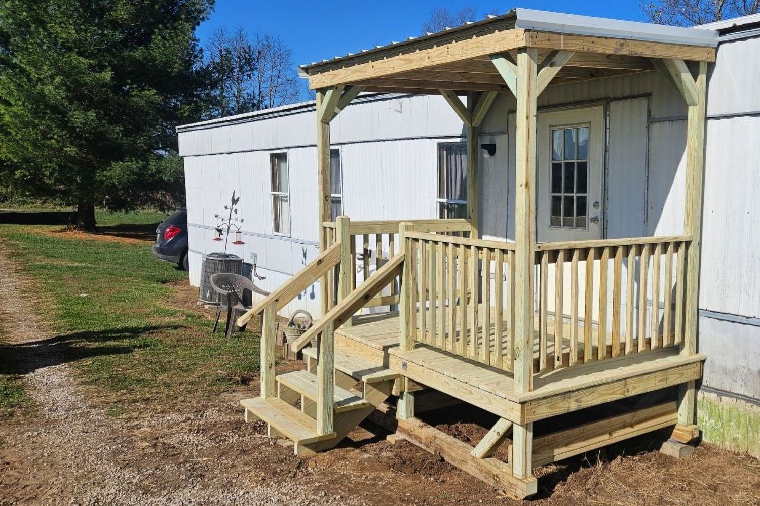 Small front porch