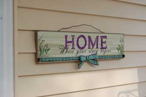 Small Porch Sign