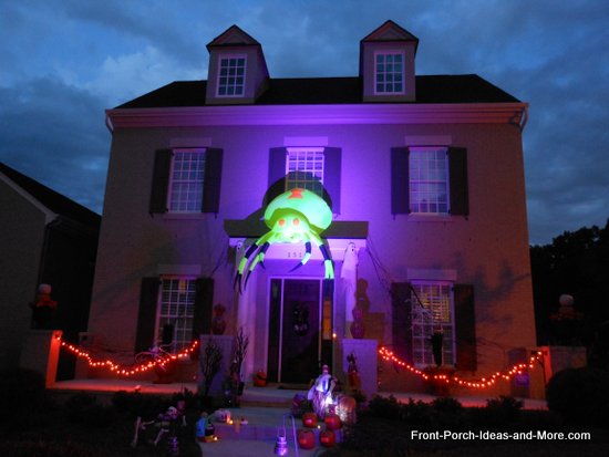 Front Porch Halloween Decoration Ideas