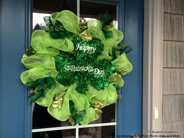 Decorative St. Patrick wreath