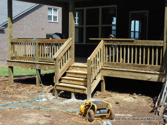 To Build Steps How A Porch, How To Build Steps Off Patio