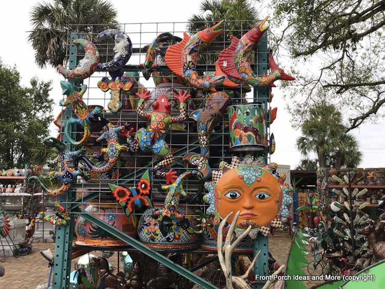 Yard Art Emporium - sun, moons and more