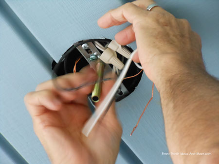 wiring front porch lights